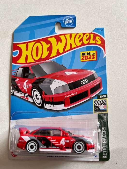 Hot wheels Audi long card import