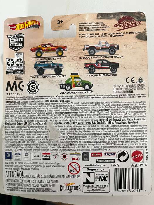 Hot wheels Volkswagen Baja Boulevard