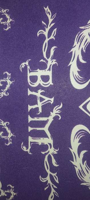 Hand signed Bam Magera Heart foundation Velvet skate board.
