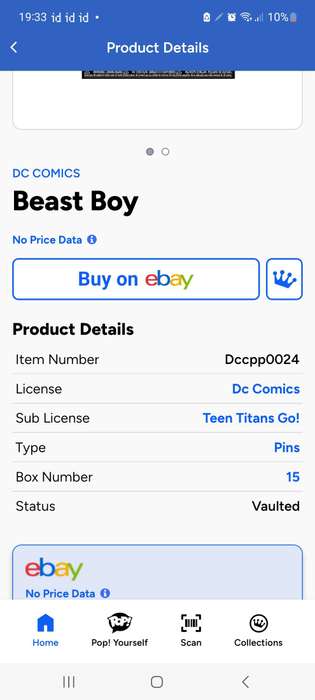 Super Rare Funko pop pin Teen Titans bundle.