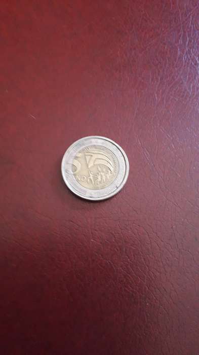 RSA  5 Rand   2014  20 yrs Freedom