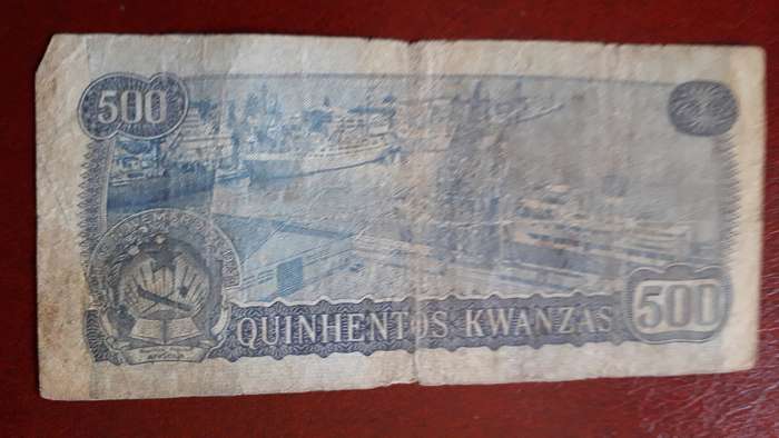 Angola  500 Kwanzas  1976