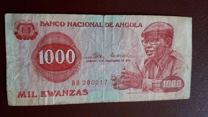 Angola  1000 Kwanzas  1976