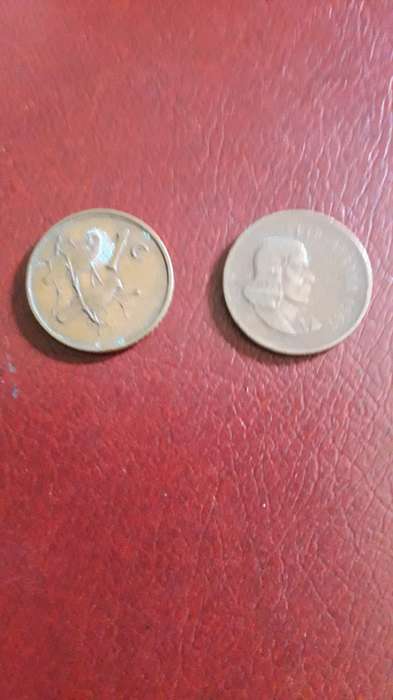 RSA   1  Cent 1967 A