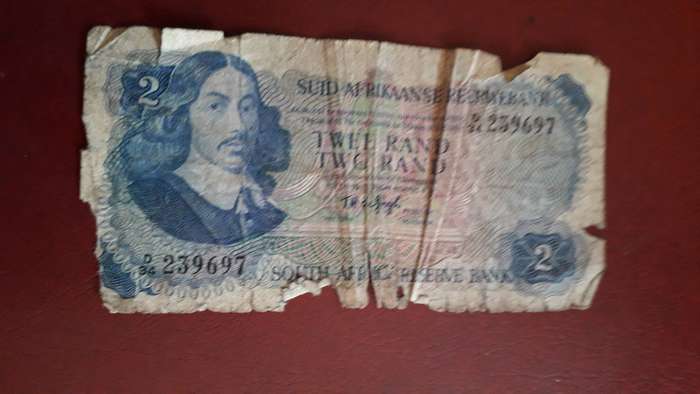 RSA  2 Rand  TW de Jongh