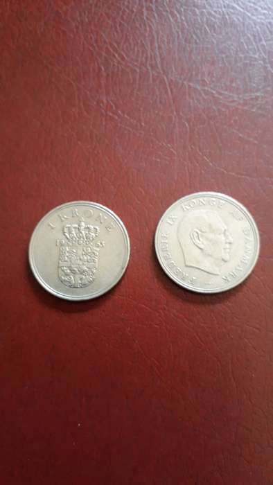 Denmark  1 Krone  1963