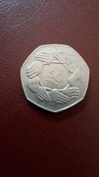 Great Britain  50 Pence 1973  (Union to Europe)