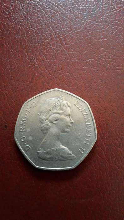 Great Britain  50 Pence 1973  (Union to Europe)