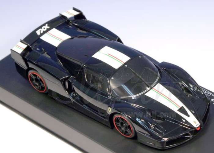 Ferrari FXX 2005 black+white 1/43 IXO/Altaya NEWinBlister #6115 instant wheels