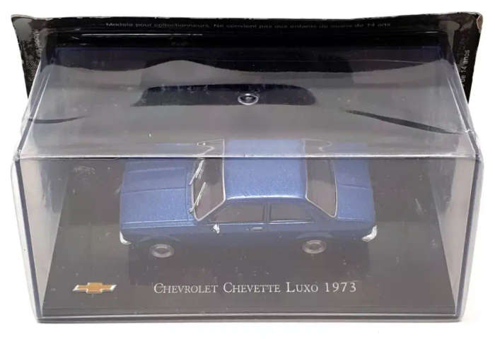 Chevrolet Chevette Luxo 1973 blue-met 1/43 IXO/Altaya NEWinBlister #6117 instant wheels