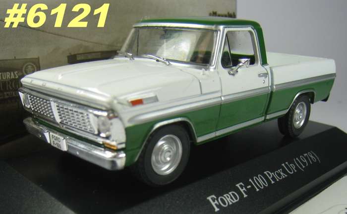 Ford F-100 Pick-up 1978 green/white 1/43 IXO/DeAgostini NEWin Blister #6121 instant wheels