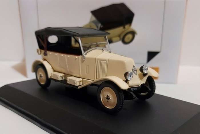 Renault NN Torpedo 1924 beige 1/43 Norev NEW+boxed #6132 instant wheels