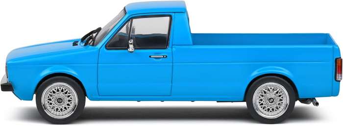 Volkswagen Golf Caddy (14D) Pick-up 1990 blue 1/43 Solido NEW+boxed #6133 instant wheels