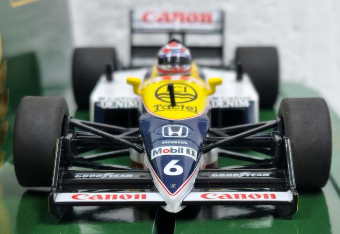 Williams FW11B #6 F1 N. Piquet World Champion 1987 1/43 IXO/Altaya NEW+boxed #6140 instant wheels