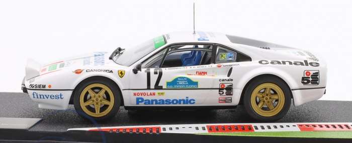 Ferrari 308GTB #12 Winner Targa Florio 1982 Tognana+DeAntoni 1/43 IXO NEW+boxed #6142 instant wheels