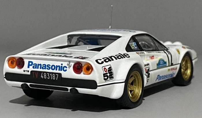 Ferrari 308GTB #12 Winner Targa Florio 1982 Tognana+DeAntoni 1/43 IXO NEW+boxed #6142 instant wheels