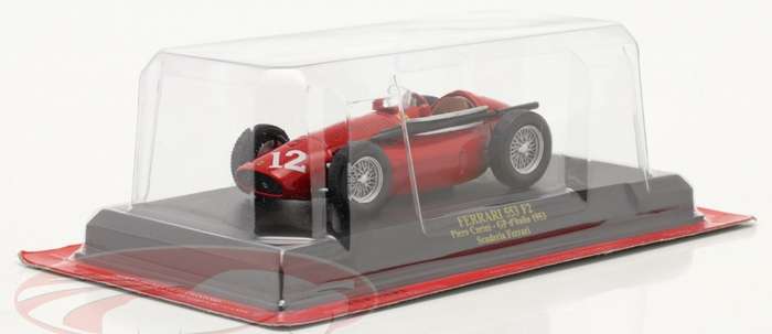 Ferrari 553 F2 #12 Piero Carini 1953 1/43 IXO/Altaya NEWinBlister #6145 instant wheels