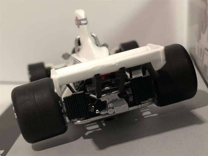 Brabham BT44B #8 F1 1975 Brazil C Pace white 1/43 IXO/Altaya NEW+boxed #6153 instant wheels