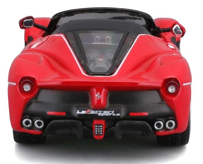 Ferrari LaFerrari Aperta F70 2016 red 1/43 Bburago #6170 instant wheels