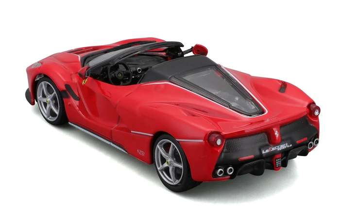 Ferrari LaFerrari Aperta F70 2016 red 1/43 Bburago #6170 instant wheels