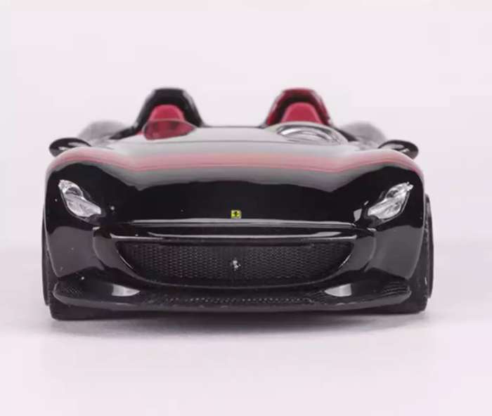 Ferrari Monza SP2 2018/2022 black 1/43 Bburago #6172 instant wheels