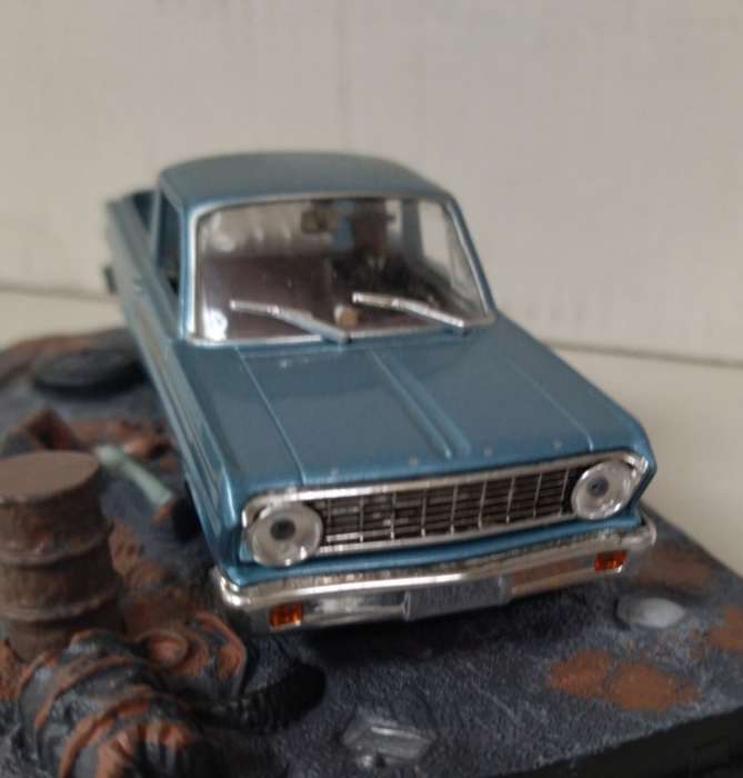 Ford Falcon Ranchero 1965 blue-met J.Bond Goldfinger 1/43 IX0/Altaya NEW+boxed #6177 instant wheels