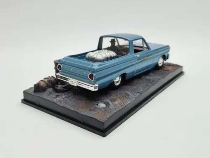 Ford Falcon Ranchero 1965 blue-met J.Bond Goldfinger 1/43 IX0/Altaya NEW+boxed #6177 instant wheels