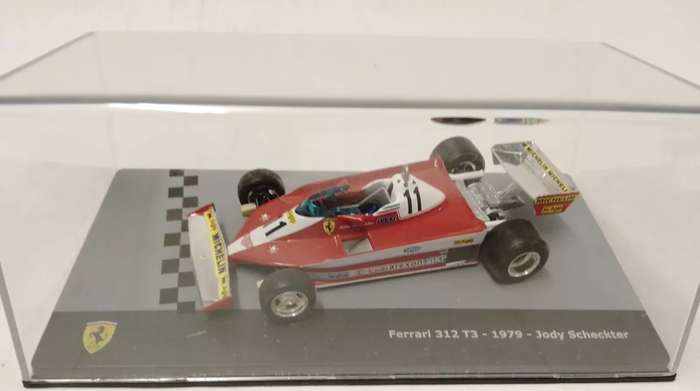 Ferrari 312T3 #11 F1 1979 World Champ Jody Scheckter 1/43 IXO/Altaya NEW+boxed #6184 instant wheels