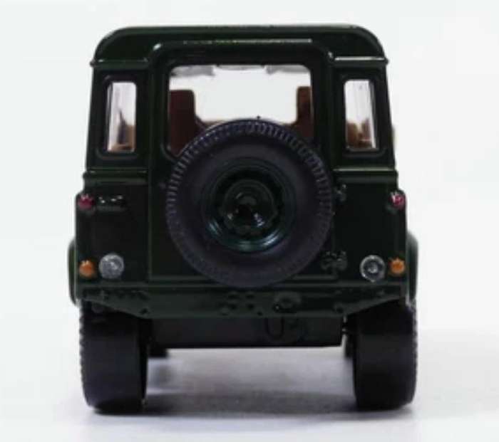 Land Rover Defender swb 1995 dark green 1/43 Norev Jet Car NEW+boxed #6198 instant wheels