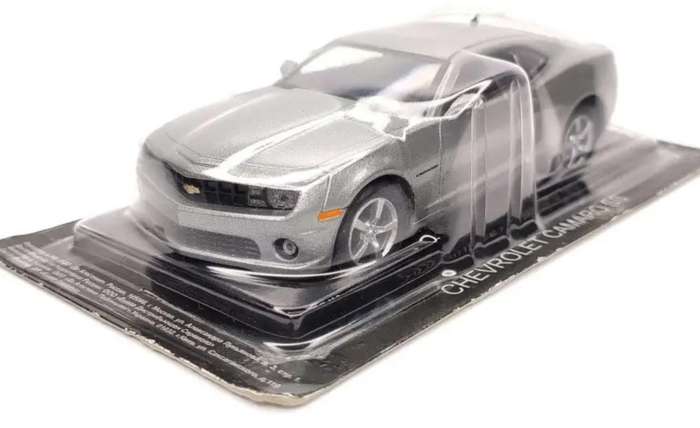 Chevrolet Camaro SS Coupe 2011 silver 1/43 DeAgostini/IXO NEWinBlister #6199 instant wheels
