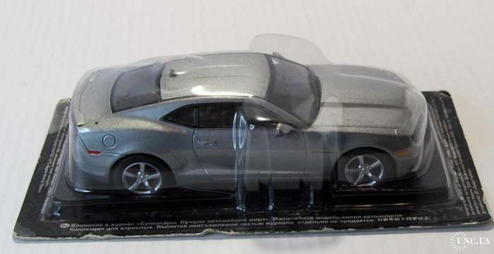 Chevrolet Camaro SS Coupe 2011 silver 1/43 DeAgostini/IXO NEWinBlister #6199 instant wheels