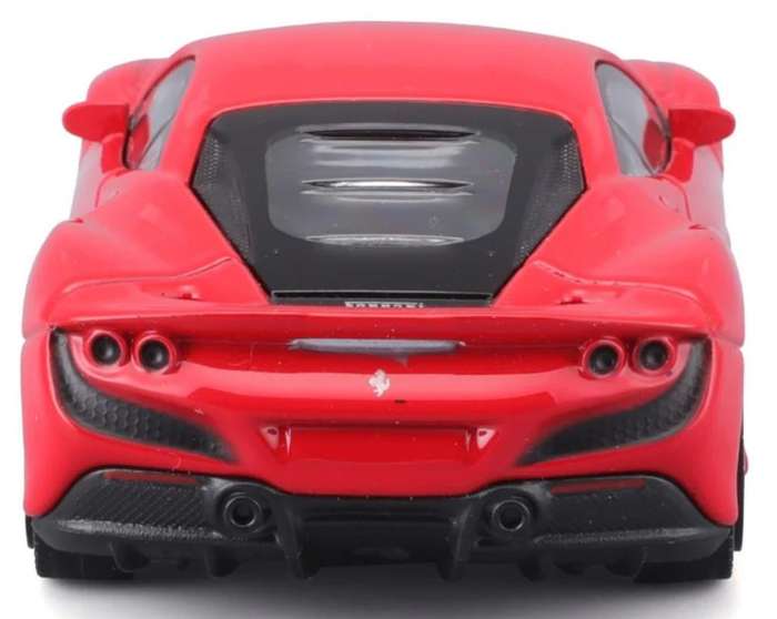 Ferrari Tributo F8 Coupe 2019 Rosso Corsa (red) 1/43 Bburago NEW+boxed #6203 instant wheels