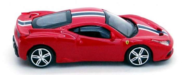 Ferrari 458 Speciale 2013 Rosso Corsa Red 1/43 Bburago NEW+boxed #6207 instant wheels