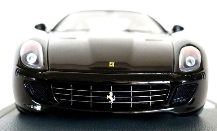 Ferrari 599 GTB Fiorano 2006 black 1/43 Altaya/IXO NEW+boxed #6210 instant wheels