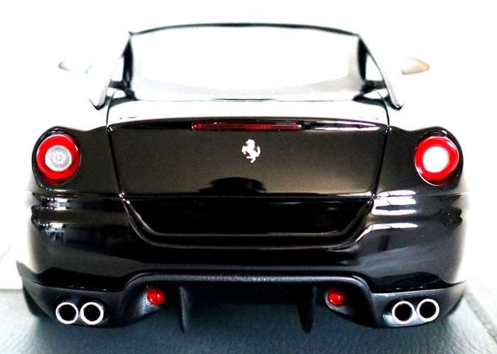 Ferrari 599 GTB Fiorano 2006 black 1/43 Altaya/IXO NEW+boxed #6210 instant wheels