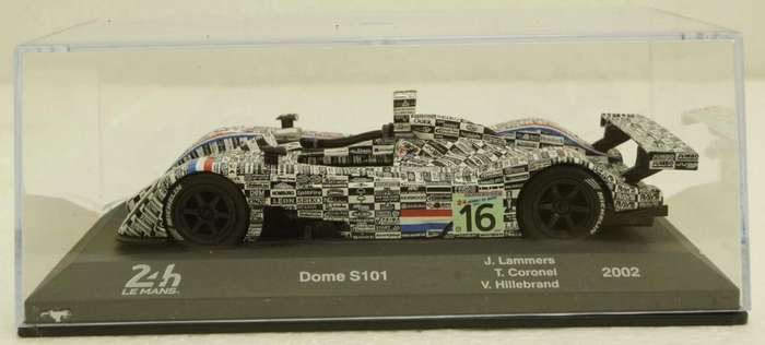 Dome S101 #16 8th 24h LeMans 2002 (Lammers et al) 1/43 Altaya/IXO NEW+boxed #6213 instant wheels