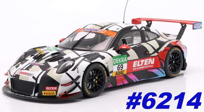 Porsche 911 (991) GT3 R #69 ADAC GT Masters 2018 Iron Force 1/43 CMR NEW+boxed #6214 instant wheels