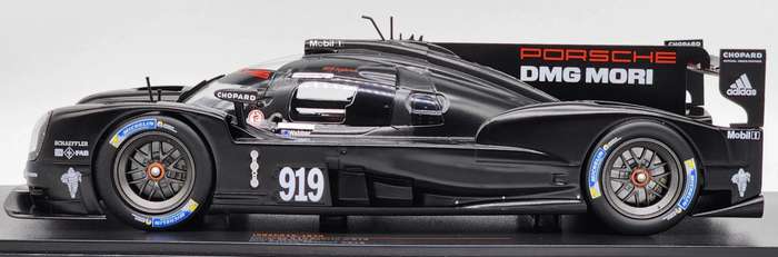 Porsche 919 Hybrid (#919) Pre Season Testcar 2015 black 1/43 IXO NEW+boxed #6215 instant wheels