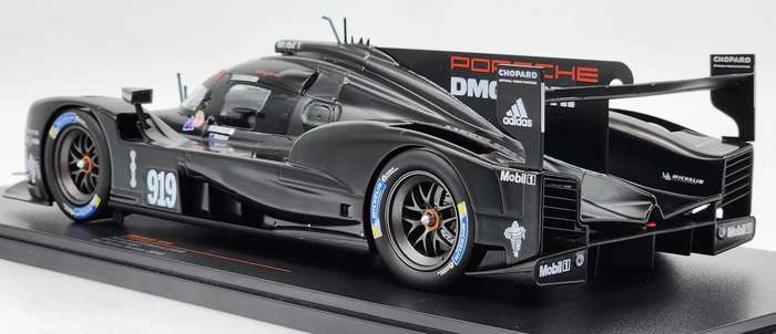 Porsche 919 Hybrid (#919) Pre Season Testcar 2015 black 1/43 IXO NEW+boxed #6215 instant wheels