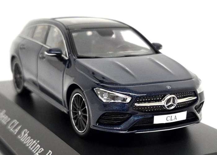 Mercedes-Benz CLA Shooting Brake (X118) 2019 Denim Blue 1:43 Spark NEW+boxed #6222 instant wheels
