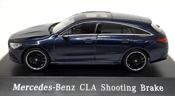 Mercedes-Benz CLA Shooting Brake (X118) 2019 Denim Blue 1:43 Spark NEW+boxed #6222 instant wheels