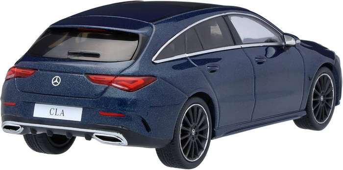 Mercedes-Benz CLA Shooting Brake (X118) 2019 Denim Blue 1:43 Spark NEW+boxed #6222 instant wheels