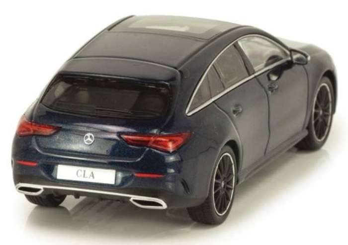Mercedes-Benz CLA Shooting Brake (X118) 2019 Denim Blue 1:43 Spark NEW+boxed #6222 instant wheels