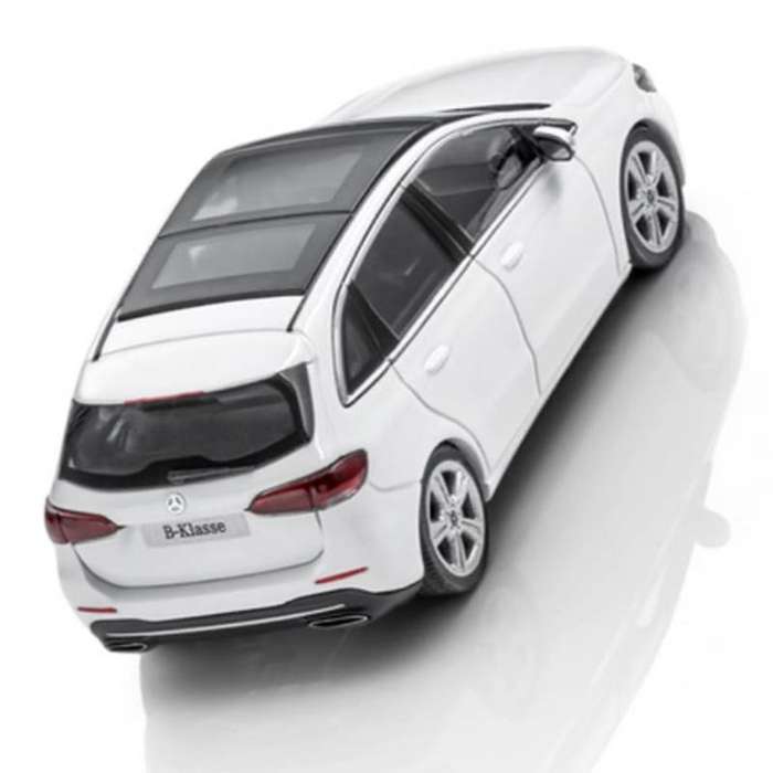 Mercedes-Benz B-class (W247) 2018 Polar White 1:43 Herpa NEW+boxed #6223 instant wheels