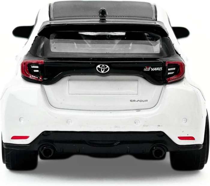 Toyota GR Yaris 2024 white 1:43 Bburago NEW+boxed #6226 instant wheels