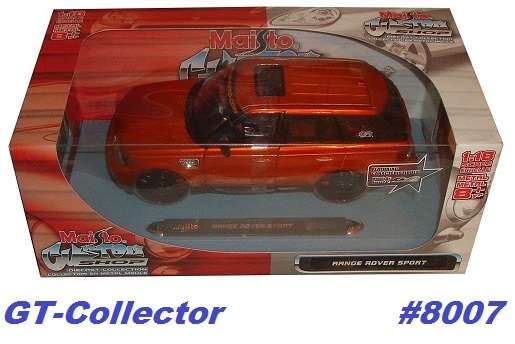 Land Rover Range Rover Sport red-met 2013 1/18 Maisto NEW+boxed  #8007 instant wheels