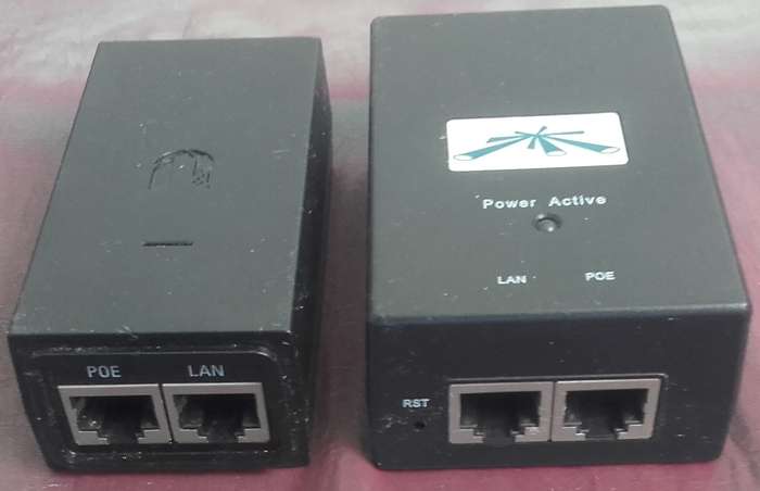 Lan POE 2 Way Switch x 2 Used