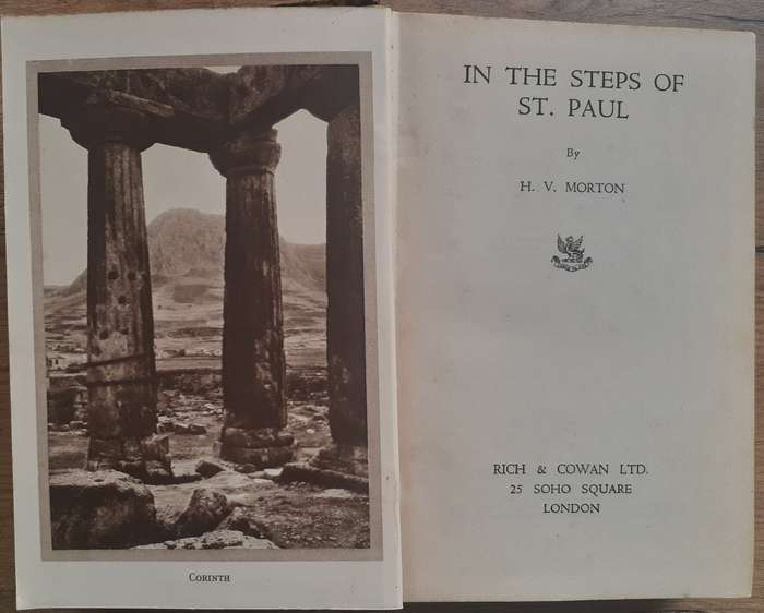 Bible/Book - In The Steps Of St. Paul - H.V.Morton - 1936