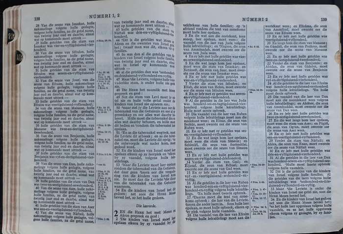 Bible - Die Bybel - 1933/54/57/76 - Reference