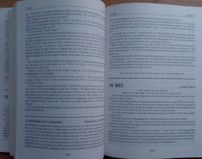 Bible - Die Stilte Tyd Bybel Vir Mans - 1996 - 1st ed